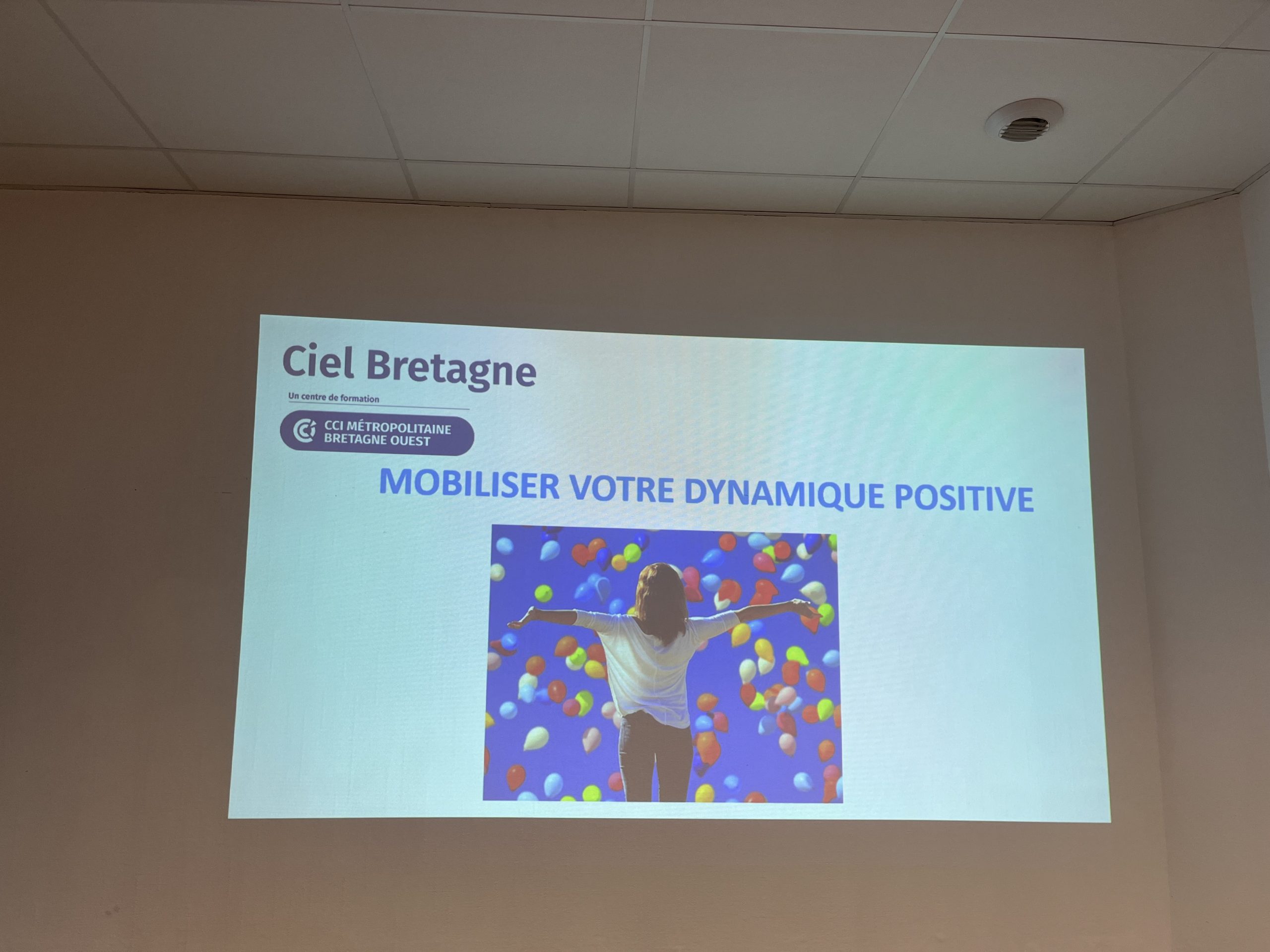 Formation Mobiliser sa dynamique positive CIEL CCI Brest Sandrine Le Gall Sophrologie Hypnose RITMO EMDR